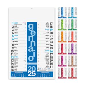 Calendario Olandese Colors